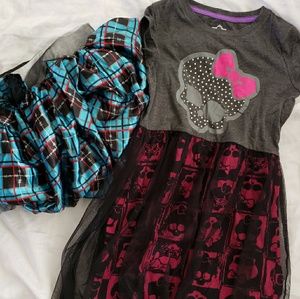 Monster High Dress and Skirt